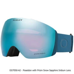 Oakley Flight Deck L Snow Goggle -Winter Equip Store OO7050 A2 Poseidon Sapphireiridiumtxt