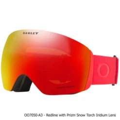 Oakley Flight Deck L Snow Goggle -Winter Equip Store OO7050 A3 Redline Torchtxt