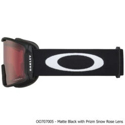 Oakley Line Miner L Snow Goggle -Winter Equip Store OO7070 05 line miner snow matte black prizm rose 2Txt