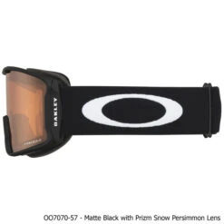 Oakley Line Miner L Snow Goggle -Winter Equip Store OO7070 57 line miner matte black prizm persimmon 2Txt
