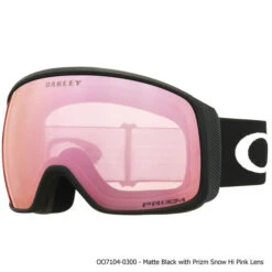Oakley Flight Tracker XL Snow Goggle 17 Oakley Flight Tracker XL Snow Goggle -Winter Equip Store OO7104 0300 matteblack hipink