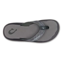 OluKai Men's 'Ohana Pa'i Sandal -Winter Equip Store Ohana Pai Pavement Camo Top