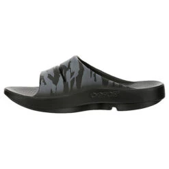 Oofos Men's OOahh Slide Sandal - Limited Color -Winter Equip Store Oofos Mens OOahh Sandal20 Black Camo 3
