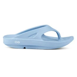 Oofos Women's OOriginal Flip Flop Sandal 7 Oofos Women's OOriginal Flip Flop Sandal -Winter Equip Store Oofos Original Sandal Neptune Blue