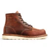 Red Wing Men's Classic Moc 6" Copper Rough & Tough Leather Unlined Work Boot