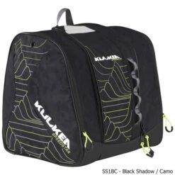 Kulkea Children's Speed Star Ski Boot & Helmet Backpack -Winter Equip Store SS1BC speed star kids ski bootbag black shadow camo 1Txt