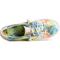 Sperry Women's SeaCycled Crest Vibe Yellena James Sneaker -Winter Equip Store STS88490 TOP