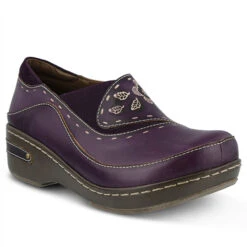 Spring Footwear L'Artiste Women's Burbank Clog -Winter Equip Store Spring BURBANK Purple 1