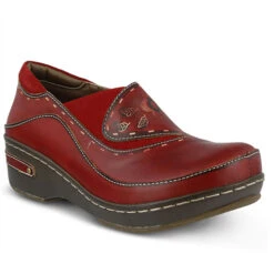 Spring Footwear L'Artiste Women's Burbank Clog -Winter Equip Store Spring BURBANK Red 1