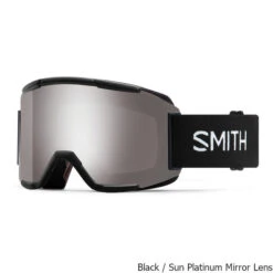 Smith Squad Snow Goggle + Spare Lens 10 Smith Squad Snow Goggle + Spare Lens -Winter Equip Store Squad Snow Goggle Spare Lens Black Platinum
