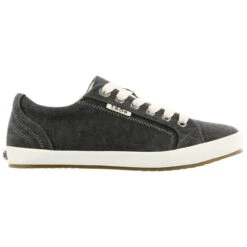 Taos Women's Star Washed Canvas Shoe 5 Taos Women's Star Washed Canvas Shoe -Winter Equip Store Star CharcoalWashedCanvas 00