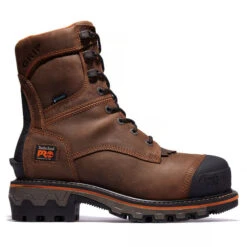 Timberland PRO Men's 8" Boondock HD Waterproof Insulated Composite Toe Logger Work Boot