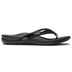 Vionic Women's Tide II Toe Post Sandal -Winter Equip Store Vionic RS5324 44TIDEII Black 1