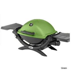 Weber Q 1200 Portable Gas Grill -Winter Equip Store WEB51010001 Q 1200 Portable Gas Grill Green