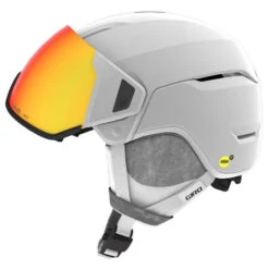 Giro Women's Aria MIPS Shield Snow Helmet - 20/21 Model 6 Giro Women's Aria MIPS Shield Snow Helmet - 20/21 Model -Winter Equip Store giro aria mips snow helmet matte white visor 4