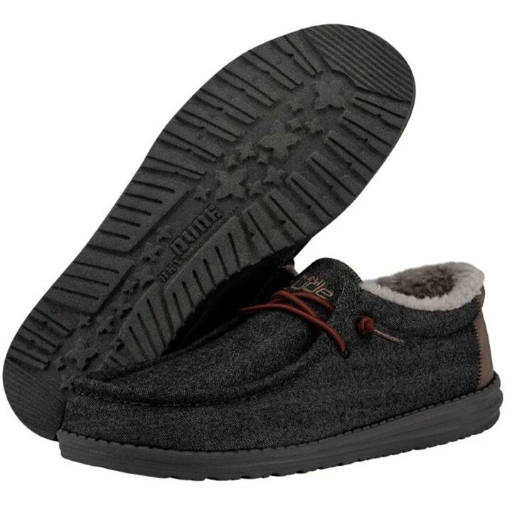 Heydude Men's Wally Black Shell Shoe 3 Heydude Men's Wally Black Shell Shoe - Image 3