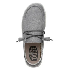 Heydude Women's Wendy Stretch Shoe -Winter Equip Store heydude Wendy Stretch Sparkling Grey 6