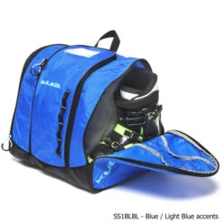 Kulkea Children's Speed Star Ski Boot & Helmet Backpack -Winter Equip Store kulkea speed star blue DSC9527Txt