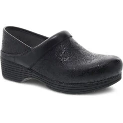 Dansko Women's LT Pro Floral Tooled Leather Clog