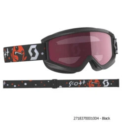 Scott Children's Junior Agent Snow Goggle -Winter Equip Store scott 2718370001004black