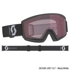 Scott Factor Snow Goggle -Winter Equip Store scott 283568 1007 317blackwhiteilluminated