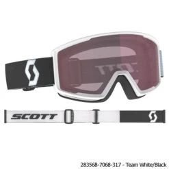 Scott Factor Snow Goggle -Winter Equip Store scott 283568 7068 317teamwhiteblackilluminated