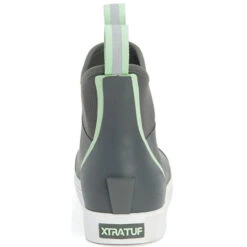 Xtratuf Women's 6" Wheelhouse Ankle Deck Boot -Winter Equip Store xtratuf women wheelhouse grey back